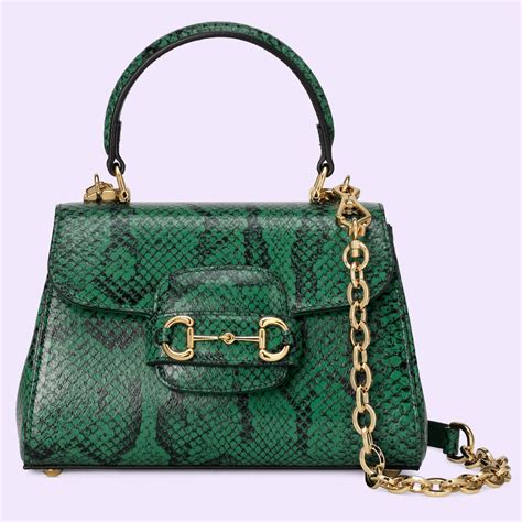 gucci python skin bag|Gucci python bag price.